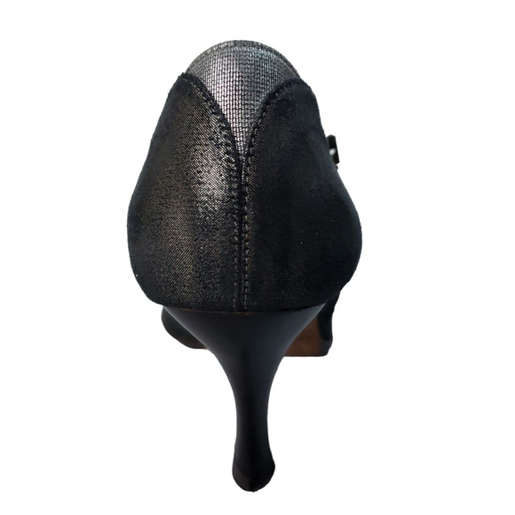 Donald J Pliner Women's Monica Taupe Pewter Metallic High Heel Booties Sz 6.5M - Picture 15 of 15